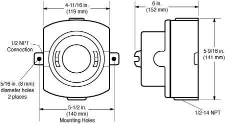 EL150EX Dimensions