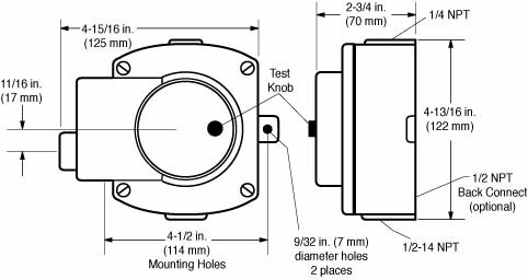 EL150K1 Dimensions