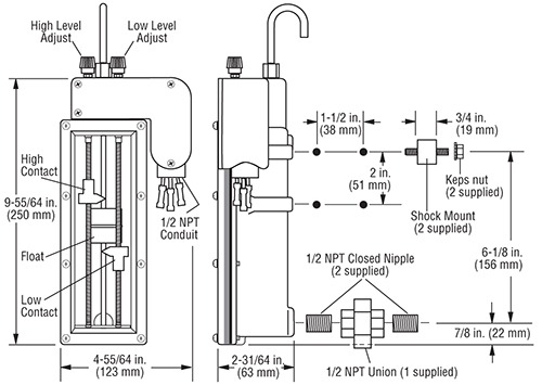 L129CK1 Dimensions