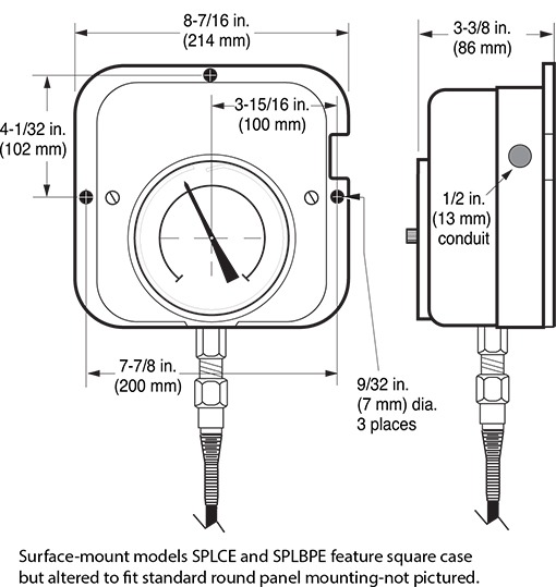 SPL Series Surface Mount Models