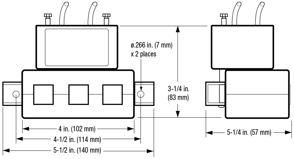 Dimensions 601 CD Ignition