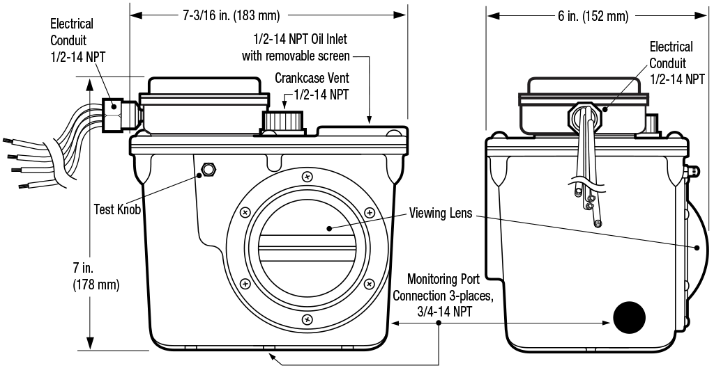 LM300 Dimensions