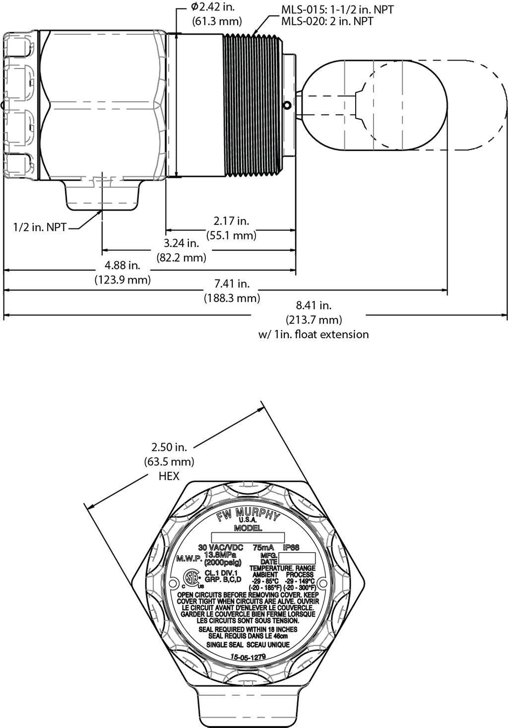 Dimensions MLS