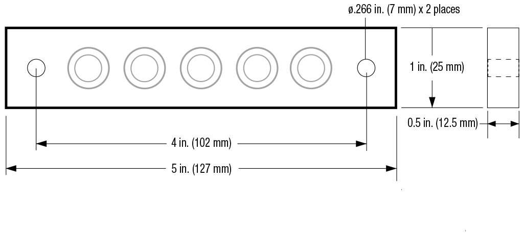 Dimensions 601 CD Trigger Bar